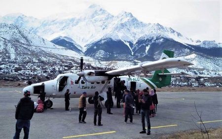 Jomsom-Pokhara Flights Resume after Three Months   