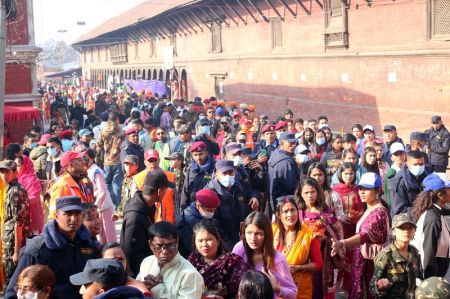 4,000 Security Personnel, Drones Mobilized at Pashupati Area for Mahashivaratri Festival