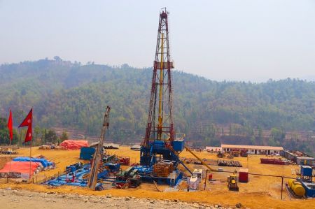 Petroleum Exploration: Drilling Reaches 218 Metres Underground in Dailekh  
